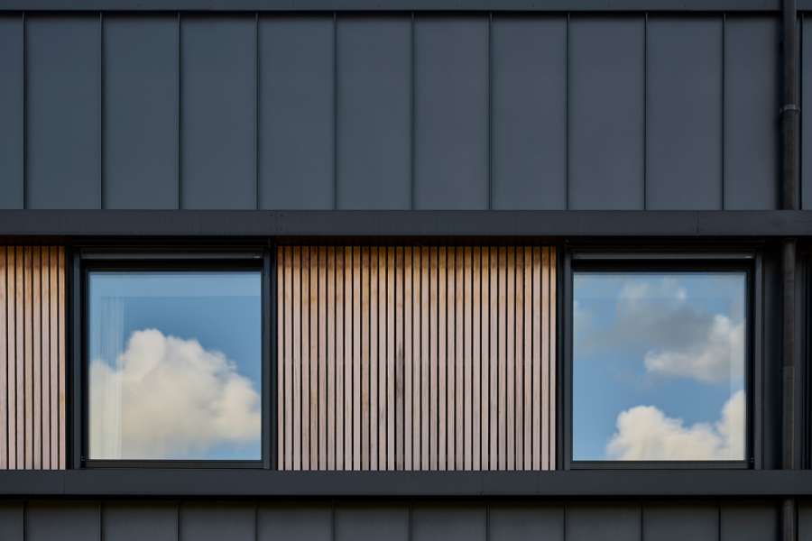 Eine nordjütische Hafengeschichte aus Stahlprofilen und Schiffsankern, Port of Aalborg, Rørdalsvej 27B, 9000 Aalborg, Dänemark